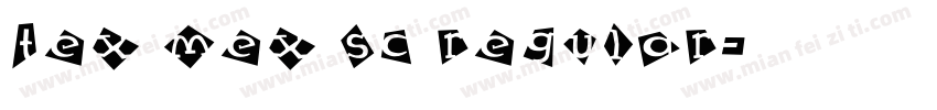 Tex Mex SC Regular字体转换